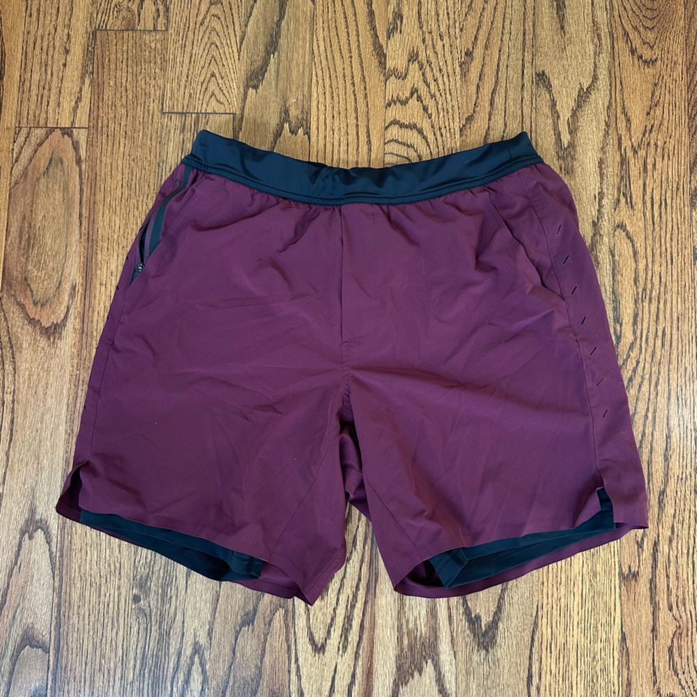 Ten Thousand Men's Maroon Athletic Shorts